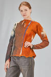 hip-lenght sweater in extra-fine merinos wool  nuno-felt - AGOSTINA ZWILLING 