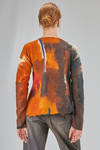 hip-lenght sweater in extra-fine merinos wool  nuno-felt - AGOSTINA ZWILLING 