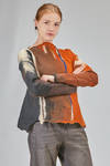 hip-lenght sweater in extra-fine merinos wool  nuno-felt - AGOSTINA ZWILLING 