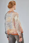 hip-lenght sweater in extra-fine merinos wool  nuno-felt - AGOSTINA ZWILLING 
