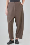 wide trousers in a very light mat-knit of silk and linen - BOBOUTIC 