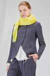 long and wide rectangular scarf in light modal and cashmere gauze hand dyed - AVANT TOI 