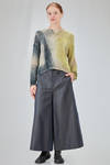 hip-lenght sweater, wide, in hand-knitted shaded silk - F-CASHMERE by FISSORE 