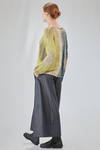 hip-lenght sweater, wide, in hand-knitted shaded silk - F-CASHMERE by FISSORE 