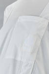 t-shirt al fianco, ampia, in jersey di cotone e parti in popeline di cotone - HIGH 