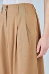 pantalone ampio in canvas leggerissimo di cotone - ISABEL BENENATO 