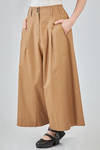 pantalone ampio in canvas leggerissimo di cotone - ISABEL BENENATO 