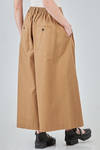 pantalone ampio in canvas leggerissimo di cotone - ISABEL BENENATO 