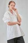 long and wide shirt in light cotton poplin - JUNYA WATANABE 