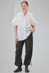 long and wide shirt in light cotton poplin - JUNYA WATANABE 