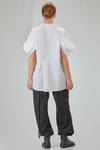 long and wide shirt in light cotton poplin - JUNYA WATANABE 