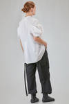long and wide shirt in light cotton poplin - JUNYA WATANABE 