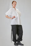 long and wide shirt in light cotton poplin - JUNYA WATANABE 