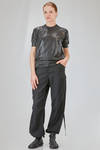 top al fianco, morbido, in maglia di lana glitterata e in maglia di lana rasata - JUNYA WATANABE 