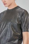 top al fianco, morbido, in maglia di lana glitterata e in maglia di lana rasata - JUNYA WATANABE 