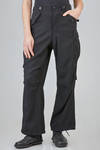 pantalone tipo cargo, ampio, in gabardine leggero di lana - JUNYA WATANABE 