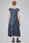 lean and asymmetric top in doubled washed silk satin - MARC LE BIHAN 
