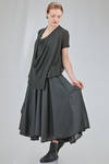 hip-lenght top in viscose knit - MARC LE BIHAN 