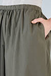 pantalone ampio, in tela leggera di cotone lavato - MANUELLE GUIBAL 