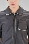 camicia corta in satin di nylon con profili in spugna di poliuretano - MELITTA BAUMEISTER 