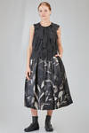 top al fianco in georgette di poliestere lavato - COMME des GARÇONS - COMME des GARÇONS 