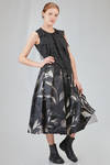 top al fianco in georgette di poliestere lavato - COMME des GARÇONS - COMME des GARÇONS 