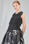 top al fianco in georgette di poliestere lavato - COMME des GARÇONS - COMME des GARÇONS 