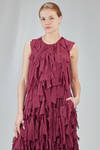 top al fianco in georgette di poliestere lavato - COMME des GARÇONS - COMME des GARÇONS 