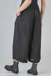 wide trousers in washed polyester georgette - COMME des GARÇONS - COMME des GARÇONS 
