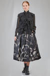 giacca al fianco in georgette di poliestere lavato - COMME des GARÇONS - COMME des GARÇONS 