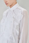 classic man shirt in polyester georgette - COMME des GARÇONS - COMME des GARÇONS 