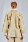 giacca lunga e ampia in twill di cotone lavato - COMME des GARÇONS - COMME des GARÇONS 