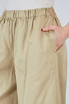 pantalone ampio in twill di cotone lavato - COMME des GARÇONS - COMME des GARÇONS 