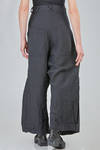 pantalone ampio in crêpe di lino lavato - RUNDHOLZ 