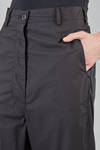 pantalone ampio in pelle ovo di cotone - RUNDHOLZ 