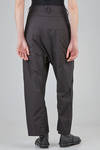 pantalone ampio in pelle ovo di cotone - RUNDHOLZ 
