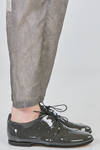 scarpa tipo derby in pelle di vacchetta verniciata - RUNDHOLZ 