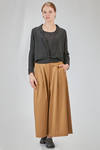 short and wide cardigan in cotton, polyester and nylon knit with wavy texture - KNIT KNIT 