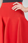 gonna midi, ampia, realizzata in maglia elastica di poliestere riciclato - CFCL 