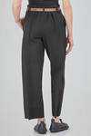 pantalone ampio in maglia rib di poliestere riciclato - CFCL 