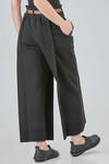 pantalone ampio in maglia rib di poliestere riciclato - CFCL 