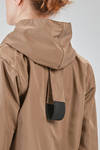 blouson corto e ampio in tela di poliammide e poliuretano e in tela di poliestere - KIMONORAIN 