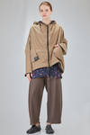 blouson al fianco, ampio, in tela di poliestere e in tela di poliammide - KIMONORAIN 