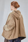 blouson al fianco, ampio, in tela di poliestere e in tela di poliammide - KIMONORAIN 
