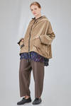 blouson al fianco, ampio, in tela di poliestere e in tela di poliammide - KIMONORAIN 