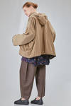 blouson al fianco, ampio, in tela di poliestere e in tela di poliammide - KIMONORAIN 