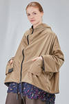 blouson al fianco, ampio, in tela di poliestere e in tela di poliammide - KIMONORAIN 
