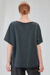 long and wide sweater in light cotton fleece - CINI 