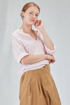 camicia lunga e ampia in mussola leggerissima di cotone lavato - 6167 STUDIO SHIRT 