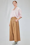 camicia lunga e ampia in mussola leggerissima di cotone lavato - 6167 STUDIO SHIRT 